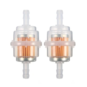 

Universal 2pcs Inline Gas/Fuel Filter 6mm For Lawn Mower Small Engine Auto Accessories Motorcycle Accessories Oil Filt Tool
