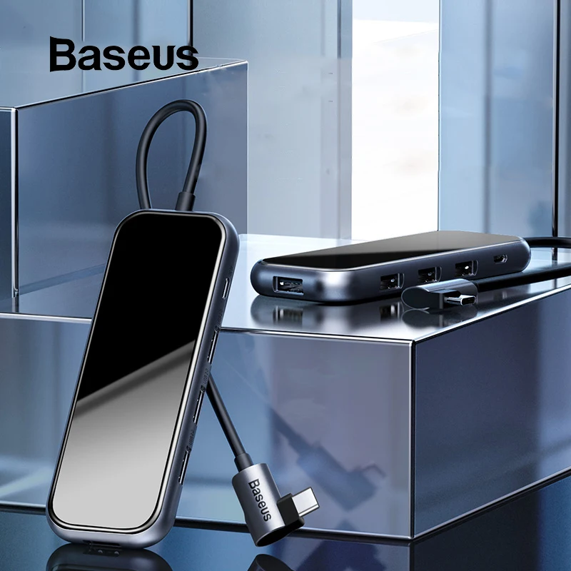 Baseus USB2.0 концентратор Многофункциональный тип-c к USB 2 0 адаптер для samsung S10 huawei mate 20
