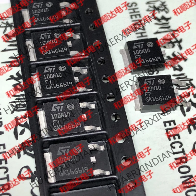 10 шт./лот и 100N10F7 STD100N10F7-252 100V 80A на