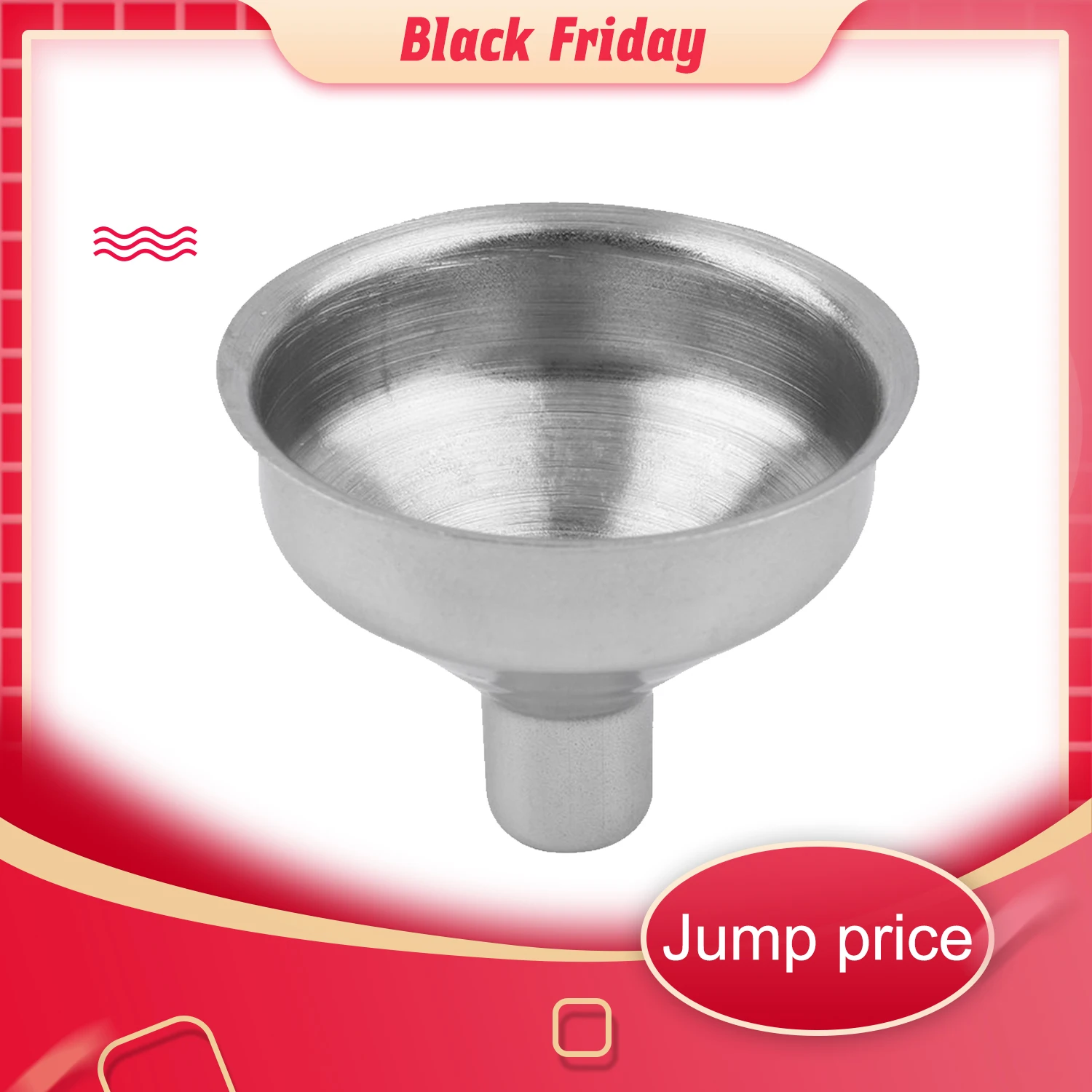 

1pc acier inoxydable entonnoir remplisseur pour la plupart des flacons de hanche vin Whisky Pot large bouche nouveautÃ©