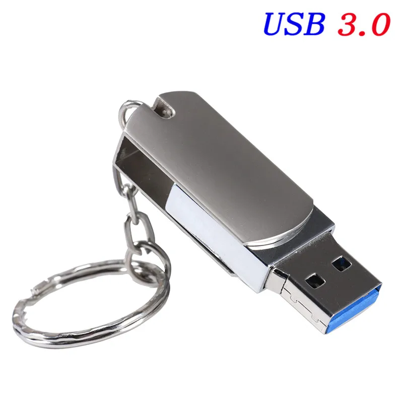 JASTER laser заказной металлический флип USB 3,0 карта памяти usb флэш-накопитель 128 Гб 64 ГБ 16 ГБ 32 ГБ 4 ГБ Флешка более 10 шт Бесплатные логотипы - Цвет: Silver