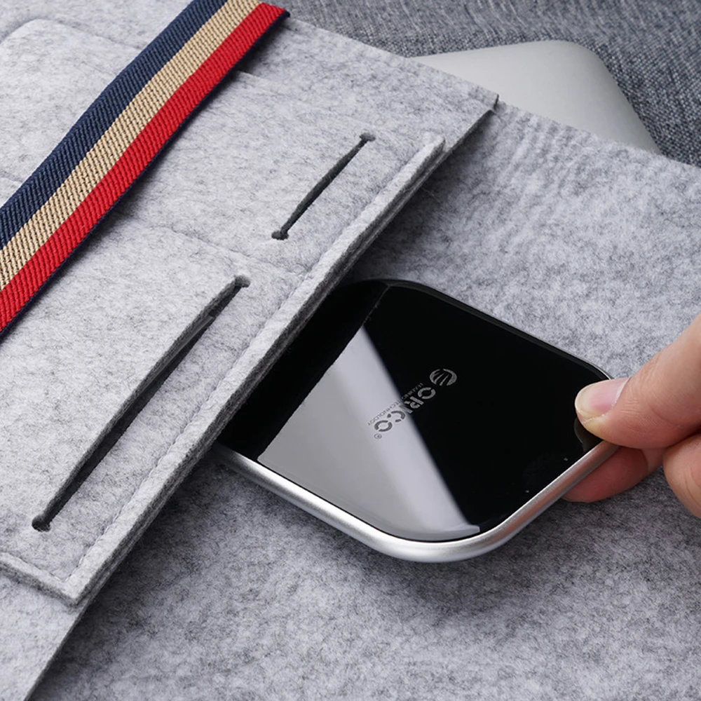 Беспроводное зарядное устройство ORICO 10 Вт для iPhone X/XS Max XR 8 Plus зеркальная