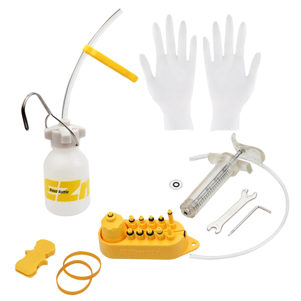 

Mountain Bike Brake Bleed Tool Kit, Disc Brake System Bicycle Part Components