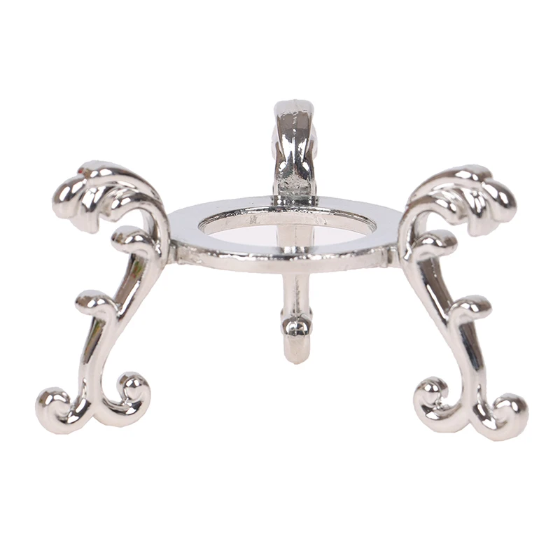 European Style Metal Gold-plated Display Gemstone Egg Support Base Crystal Ball Stand Office Ornament 
