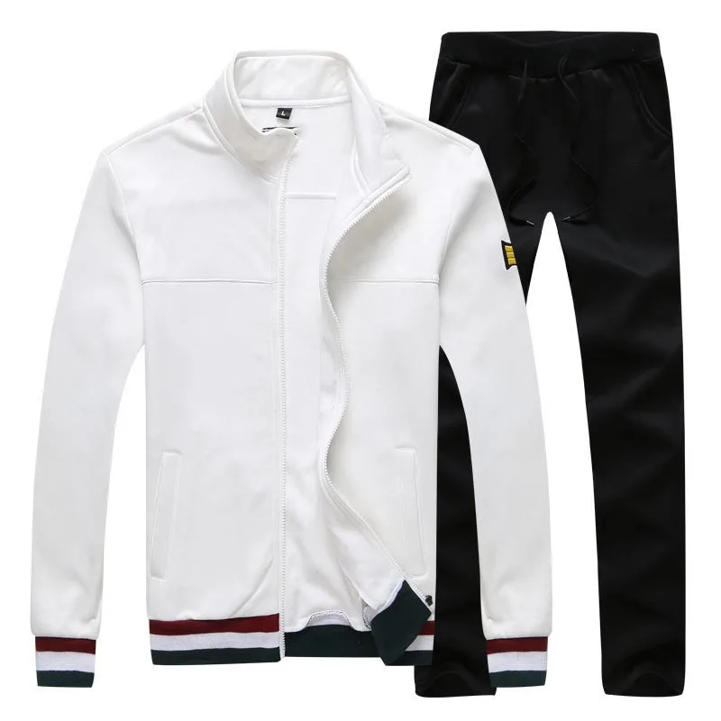 

Sweatshirts Casual Men Fashion Tracksuit Jackets + Pants Men's Sweater Autumn and Winter Sweatshirt