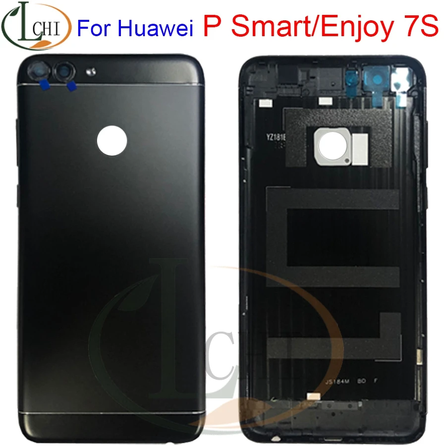 Оригинальный чехол для Huawei P Smart Battery задней двери замены FIG LX1 задняя крышка Enjoy 7S|Корпусы и рамки мобильных