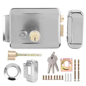 

Double Headed Electric Control Lock DC12V Anti Theft Security Access for Home Hotel Factory