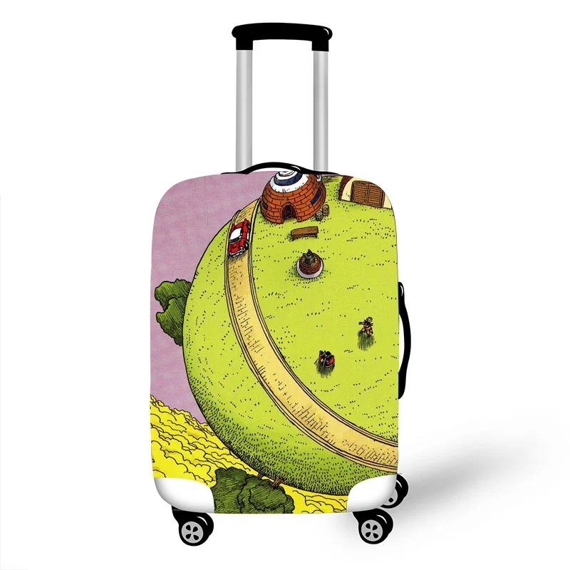 Защитный чехол для багажа для эластичного чемодана 18-32 дюймов Защитные Чехлы для путешествий аксессуары DRAGON BALL T1221
