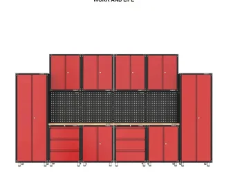 

16 Pieces Garage Organization System/Tool Storage System