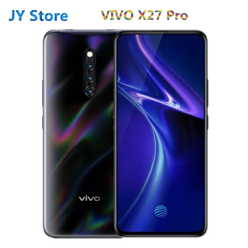 Vivo X27 Pro оригинал мобильный телефон дюйма Snapdragon 710 Android 9 0 IPS 6 7 2460 х1080 8 Гб ОЗУ 256 ПЗУ