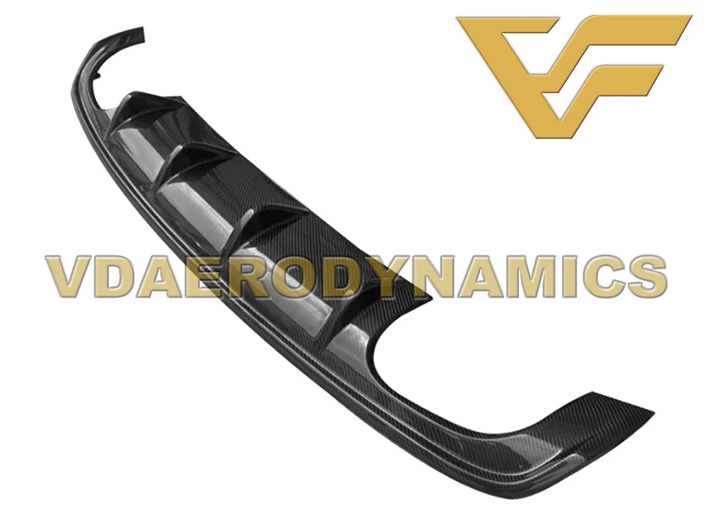 Подходит для 13-16 Audi 8V1 8VK A3 4Dr VAD-S карбоновый задний диффузор для губ Бампер Комплект-4 стиля на выбор