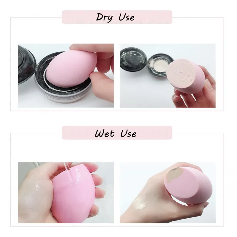 1pcs Water Drop Shape Cosmetic Puff Makeup Sponge Blending Face Liquid Foundation Cream Make Up Cosmetic Powder Puff sponge