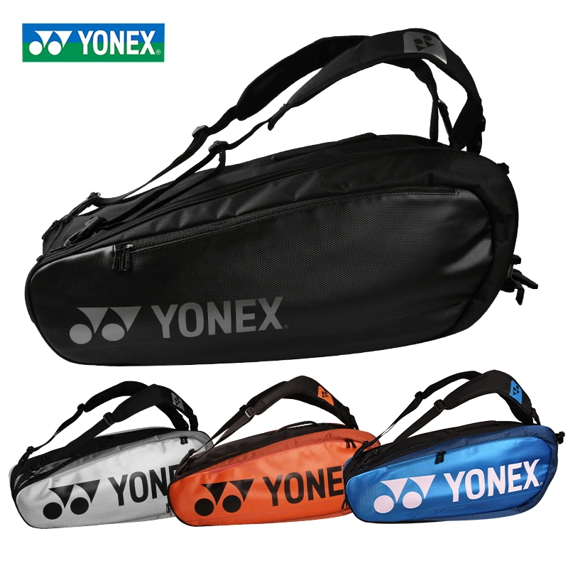 Сумка для бадминтона Yonex теннисная сумка 6 Ракеток спортивный рюкзак Ba92026 2020 |