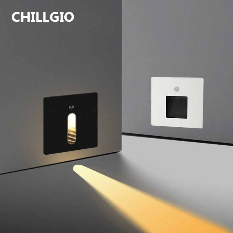 Магнитный сенсорный светодиодный светильник CHILLGIO для лестницы освещение