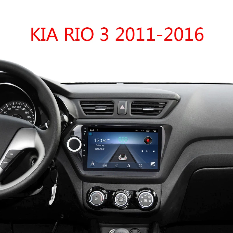 9 дюймов Android 9,1 2din автомобильный радио мультимедиа плеер для KIA RIO 3 4 2011 2012 2013 2din gps авто без dvd