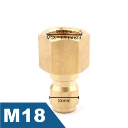 High - Pressure Quick Coupling Adapter (A - M18 - GF)