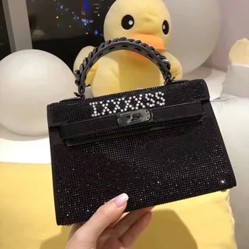 

2020 NEW Luxury Handbags Women Bags Designer Evening Clutch Bag Messenger Crossbody Bags for Women Black Diamonds Handbags