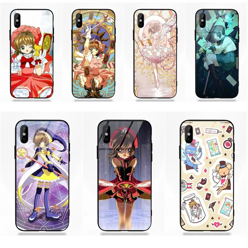 

New Personalized Print Mobile Phone Shell Sakura Card Captor Card Captor For Apple iPhone 5 5C 5S SE 6 6S 7 8 Plus X XS Max XR
