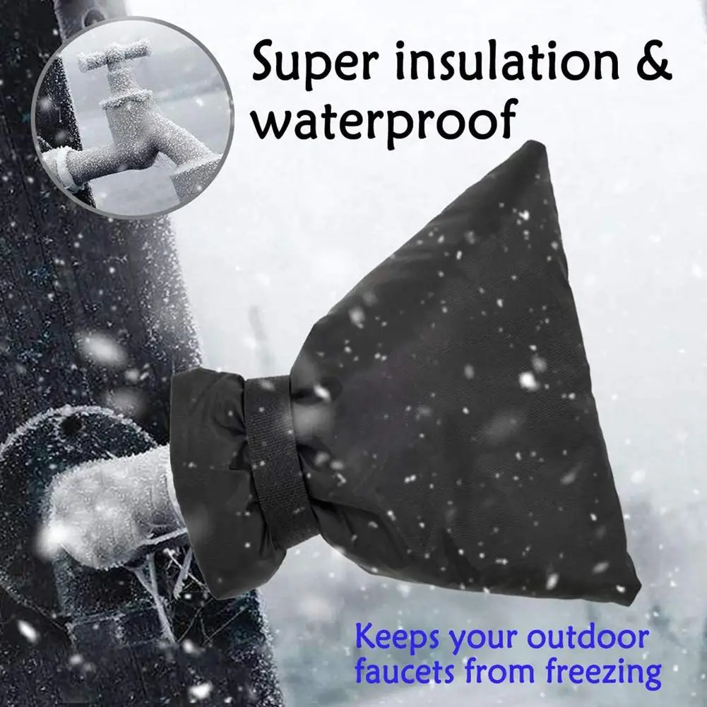 

Winter Antifreeze Faucet Cover Protector Reusable Insulation Antifreeze To Prevent The External From Freezing Bib