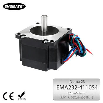 

ENGMATE DIY Part Nema 23 Stepping Motor With Holding Torque 76Oz-In EMA232-4110S4