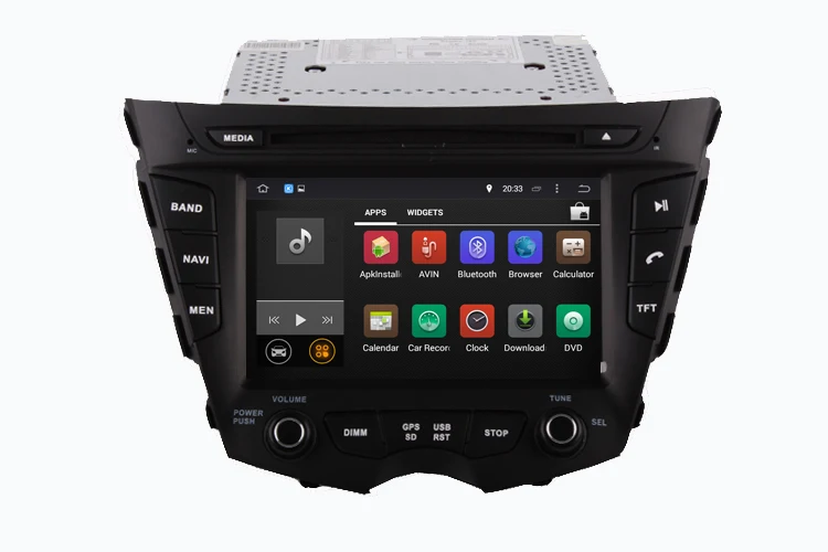 Фото Автомобильный DVD-плеер Android 9 0 GPS для HYUNDAI Veloster 2011-2016 Восьмиядерный 4 Гб ПЗУ 64 ГБ ОЗУ