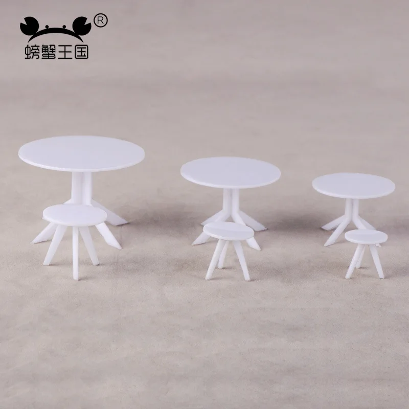  Crab Kingdom Sand Table Building Model Material Furniture Decoration Material Circle Chair