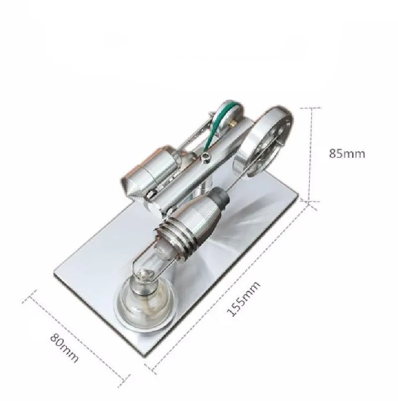 Stirling Engine Microengine Steam Engine Hobby Generator Model Boys Birthday Gifts Physical Experiment Interest Cultivation