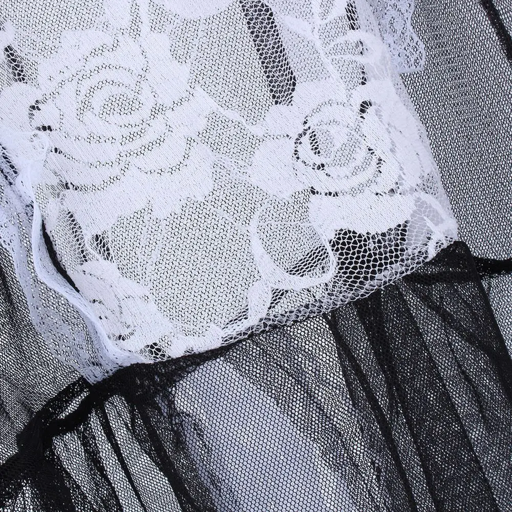 Cosplay&ware Maid Suit Thin Transparent Classical Erotic Lace Miniskirt Outfit 6pcs Set Cosplay Role Play Sexy Perspective Lingerie Underwear -Zentai shop online H7d45c4136b9544f2bc4a81825a51c06cA.jpg