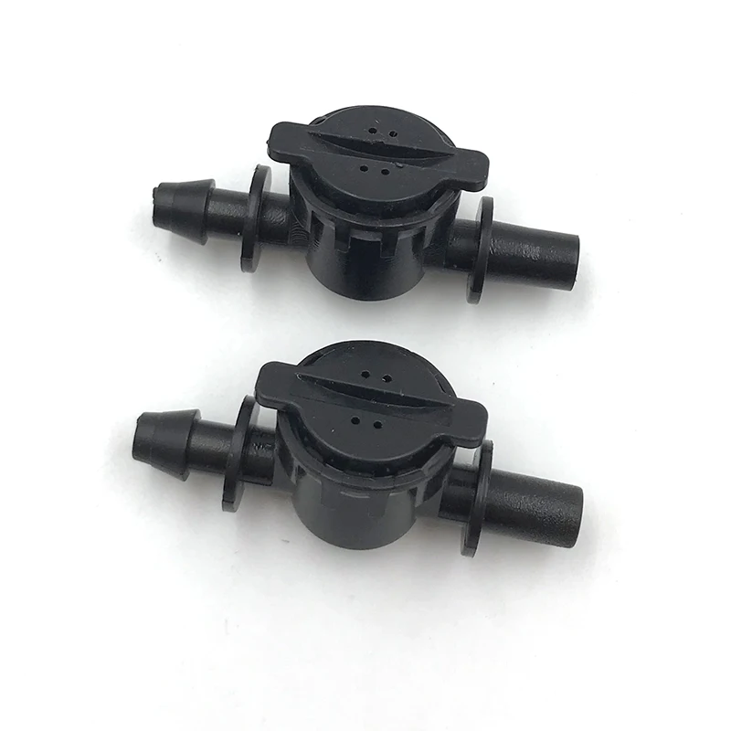 

Pipe Connectors Mini Ball Valve Irrigation Drip Hose Connector Joints Hi-Quality Tube Pipe Water Switch 50/100pcs Garden Tool