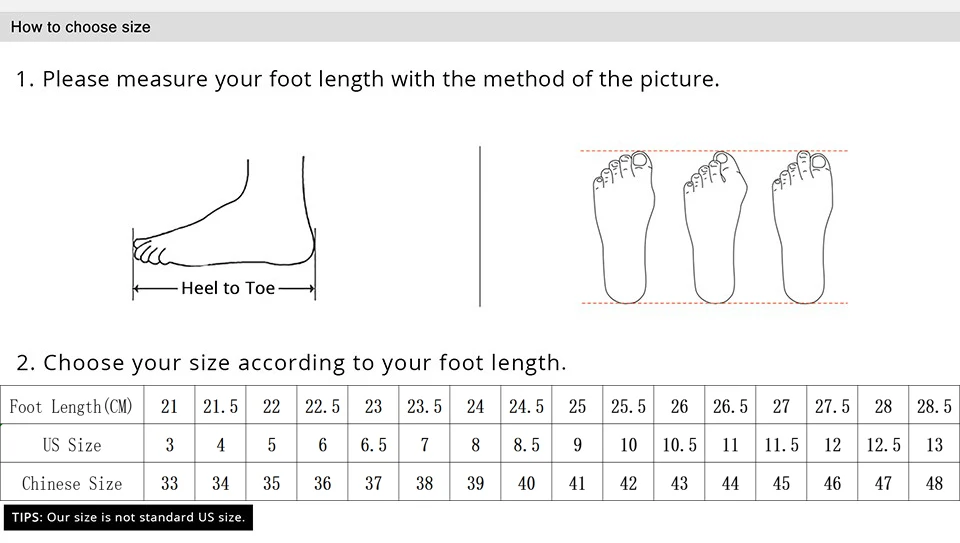 US8.5  40   24.5  US13   48    28.5  US3    33  21-