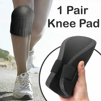 

1 Pair Covered Foam Knee Pad Professional Protectors Sport Work Kneeling Pad @M23