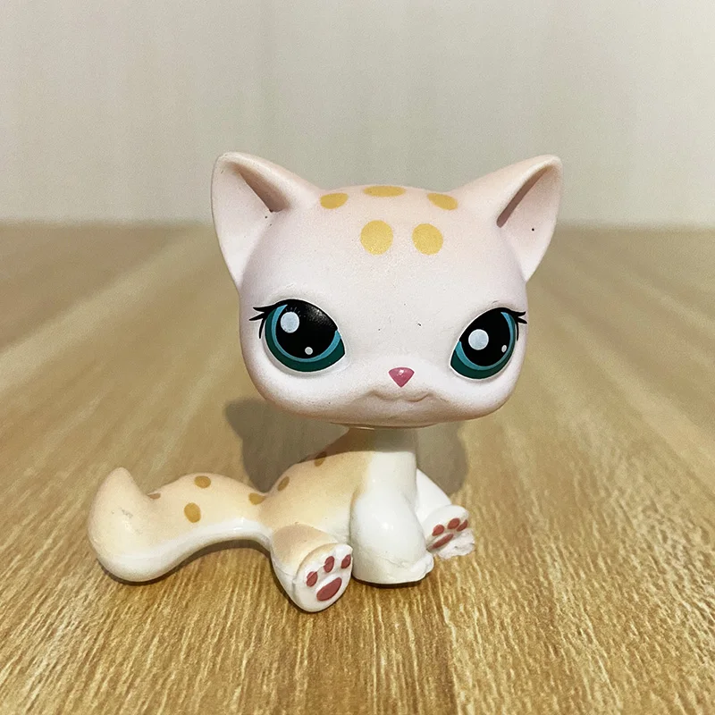 Игрушки Редкие животные из коллекции lps кошка-такса коричневая примитивная