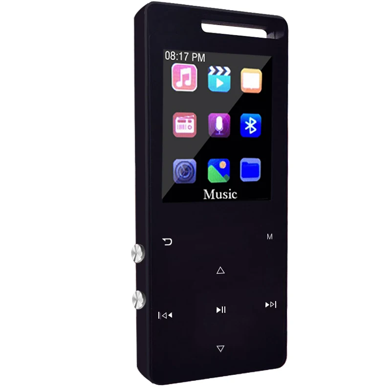 1 8 дюймов MP3 плеер с Bluetooth Динамик встроенный 8G Пресс Экран Hi Fi Портативный Walkman