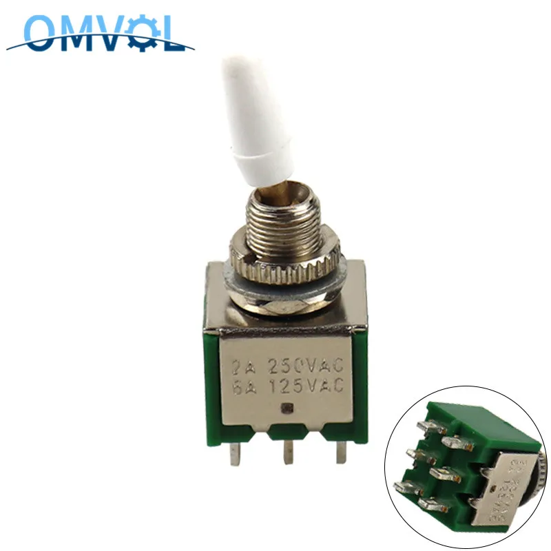 6 мм тумблер 3 контакта/6pin