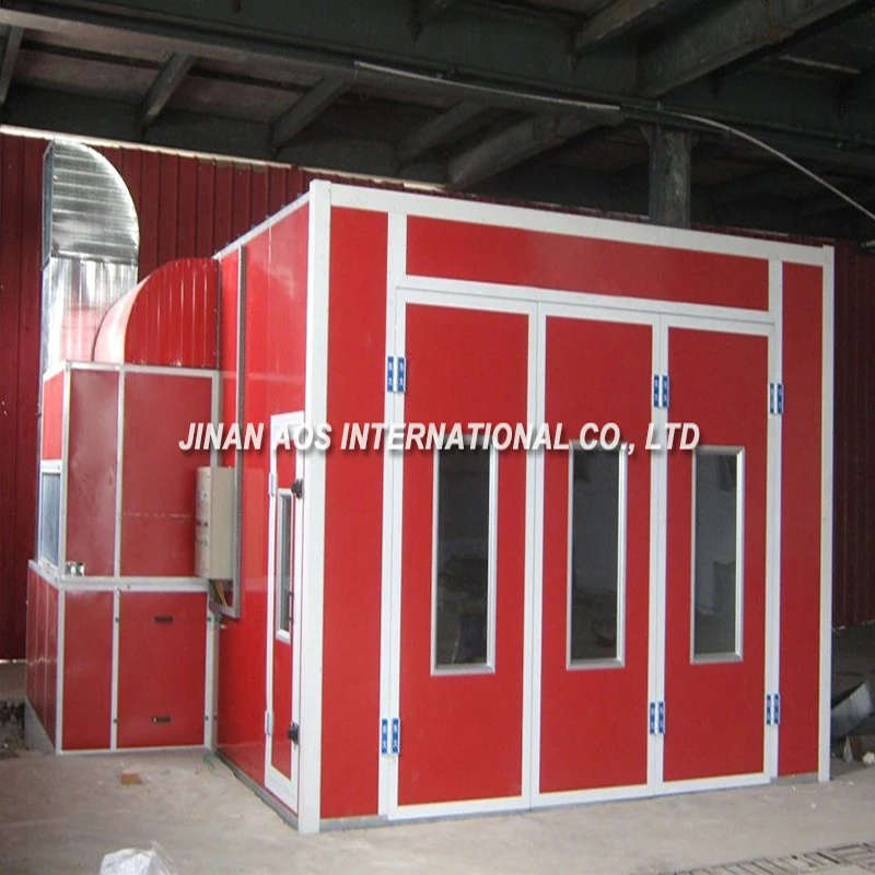 Spray Paint Booth Baking Oven Room Vehicle Support for Customization images - 6