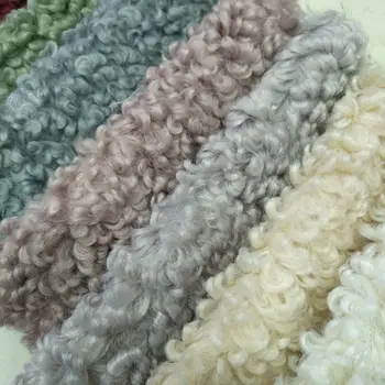 

New Alpaca Fabrics Wool-like Curly Fabrics Bedding Turkish Fashion Coat Flannel