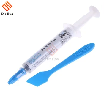 

100% New Conductive Heatsink Plaster 2G HY810-OP2G Extreme High Quality CPU Thermal Grease With A Plastic Tool