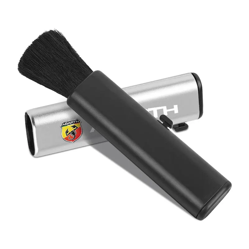 1pcs Car Retractable Dust Cleaning Soft Brush For Skodas Octavia MK2 MK3 2 3 A7 Fabia Karoq Kodiaq Superb Rapid Kamiq Scala Yeti