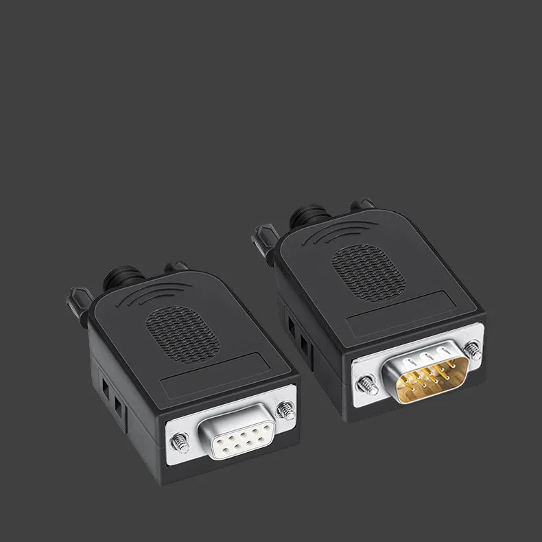 Db9 Connettore Com Trasferimento Di Saldatura Terminale Db9 Connettore Maschio Rs232 Db9 Breakout D-Sub 232 Spina Com Port Connettore Femminile