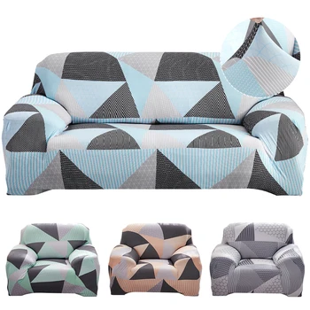 

1/2/3/4-seater Arm Chair Cover Sofa Slipcover For Living Room Stretch Sofa Covers Furniture Protector Polyester Couch Cover