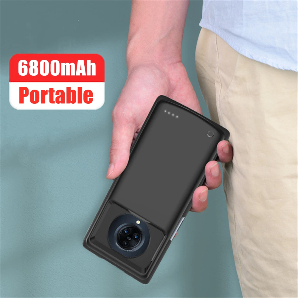 Portable Charger Cover for VIVO NEX 3 Power Bank Case 6800mAh External Battery Charging Cover For VIVO NEX 3 Battery Cases