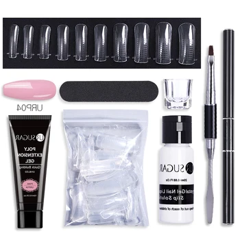 

UR SUGAR Poly Nail Gel Kit Of Nail Kit Professional Set Art Design Decorations Finger Extension Kit For Poly Polish Nail Kit