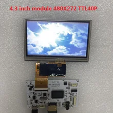 4.3 inch LCD display module kit HDMI-compatible LCD Module Car Raspberry Pi 3 Game Monitor Industrial equipment Micro USB5V2A