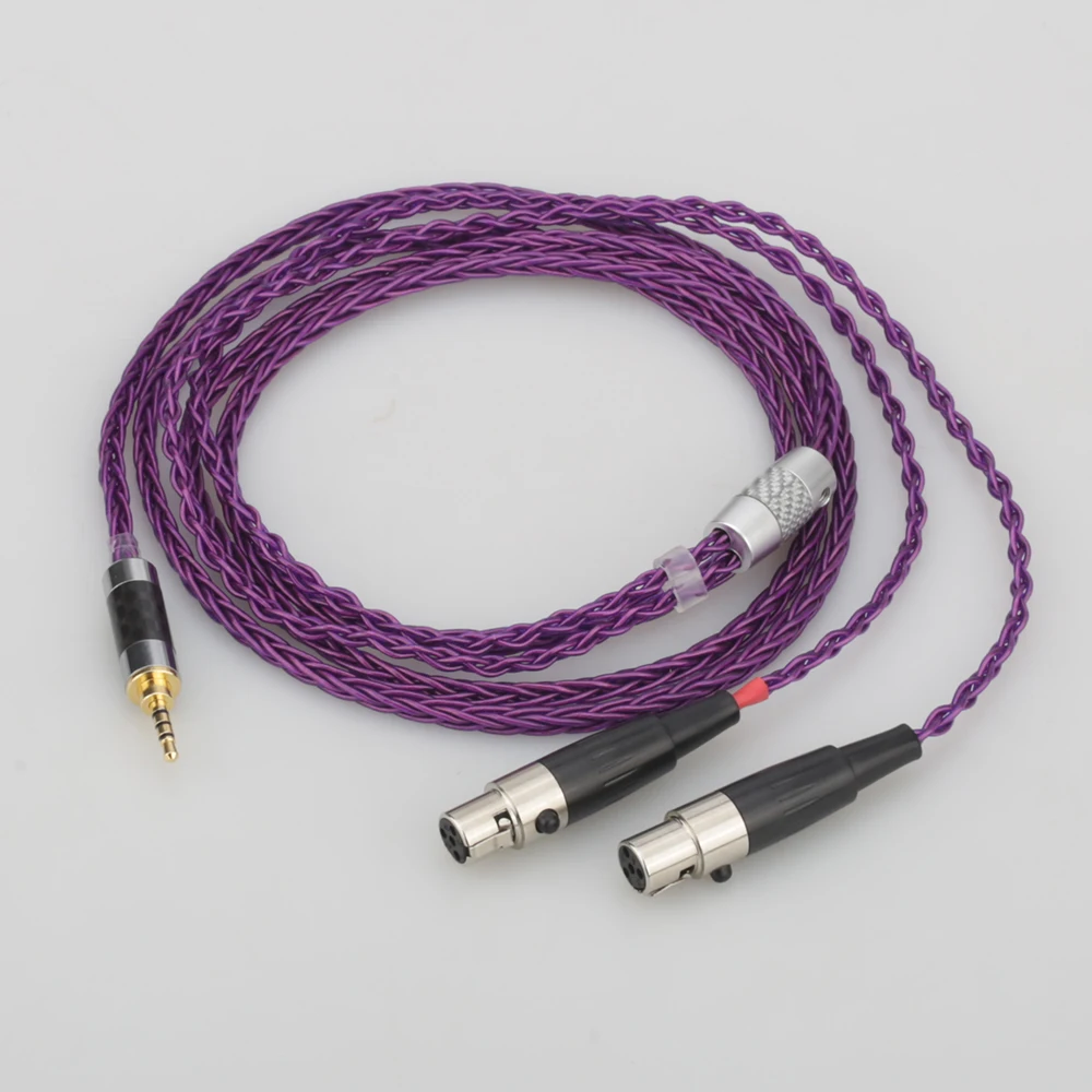 Audiocrast HIFI 2 5/3 5/4 4 мм/XLR сбалансированные наушники улучшенный кабель для наушников с