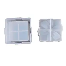 1Set Silicone Bow Tie Box Mold DIY Jewelry Making Necklace Pendant Mould Epoxy Resin Handmade Crafts Tool