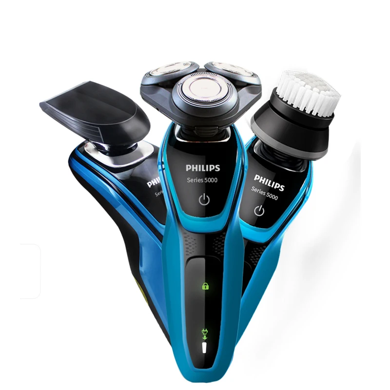 Оригинальная профессиональная Электробритва Philips S5077 вращающаяся