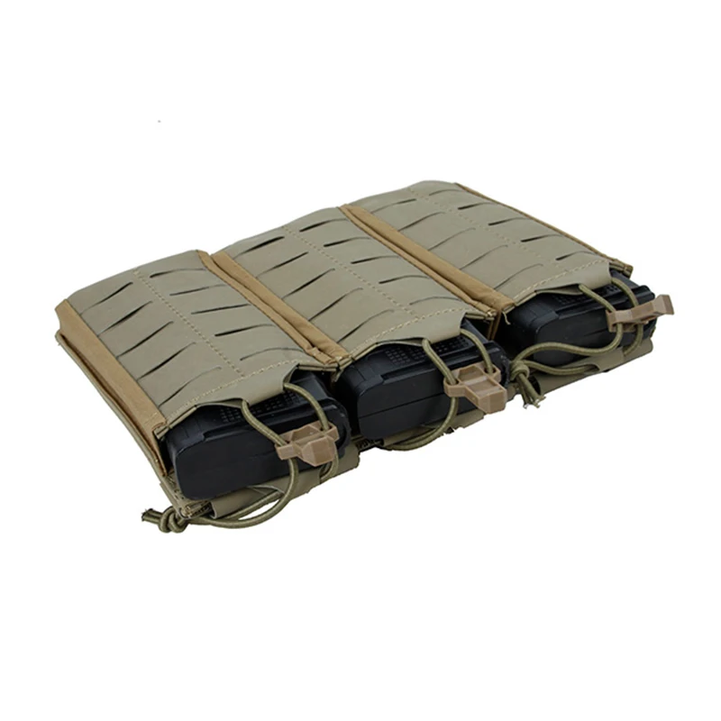 TMC Тактический тройной подсумок маг Перевозчик 5,56 Штабелируемый подсумок MOLLE STA Pouch 3319