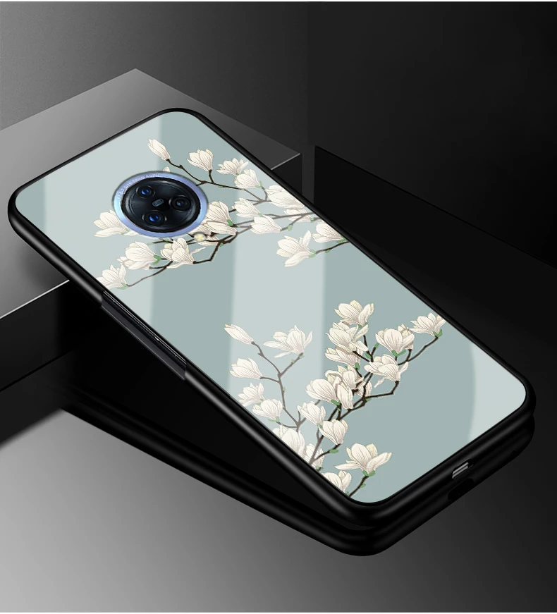 20 For vivo nex3 Tempered Glass Case Hard Back Cover Phone Case For Vivo NEX 3 NEX3 5g v1924a TPU Bumper Cases For VivoNEX3 - Цвет: 20