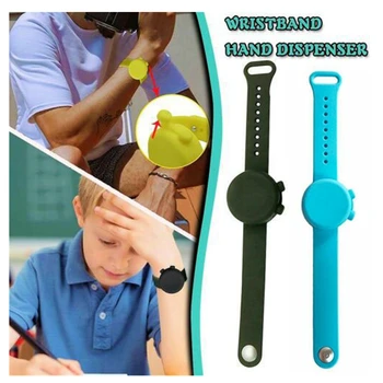 

Kids Bracelet gel hidroalcoholico Hand sanitizer bracelet dispensing pulsera dispensadora de gel hidroalcoholico gift wristband