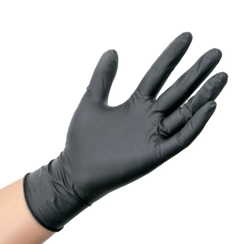 

Nitrile Gloves Black dish Protective work gloves 1 Pair Cleaning gloves Comfortable Rubber Disposable Mechanic
